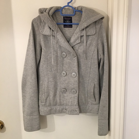 Bluenotes Double-Breasted Jacket in Heather Grey - Picture 7 of 12